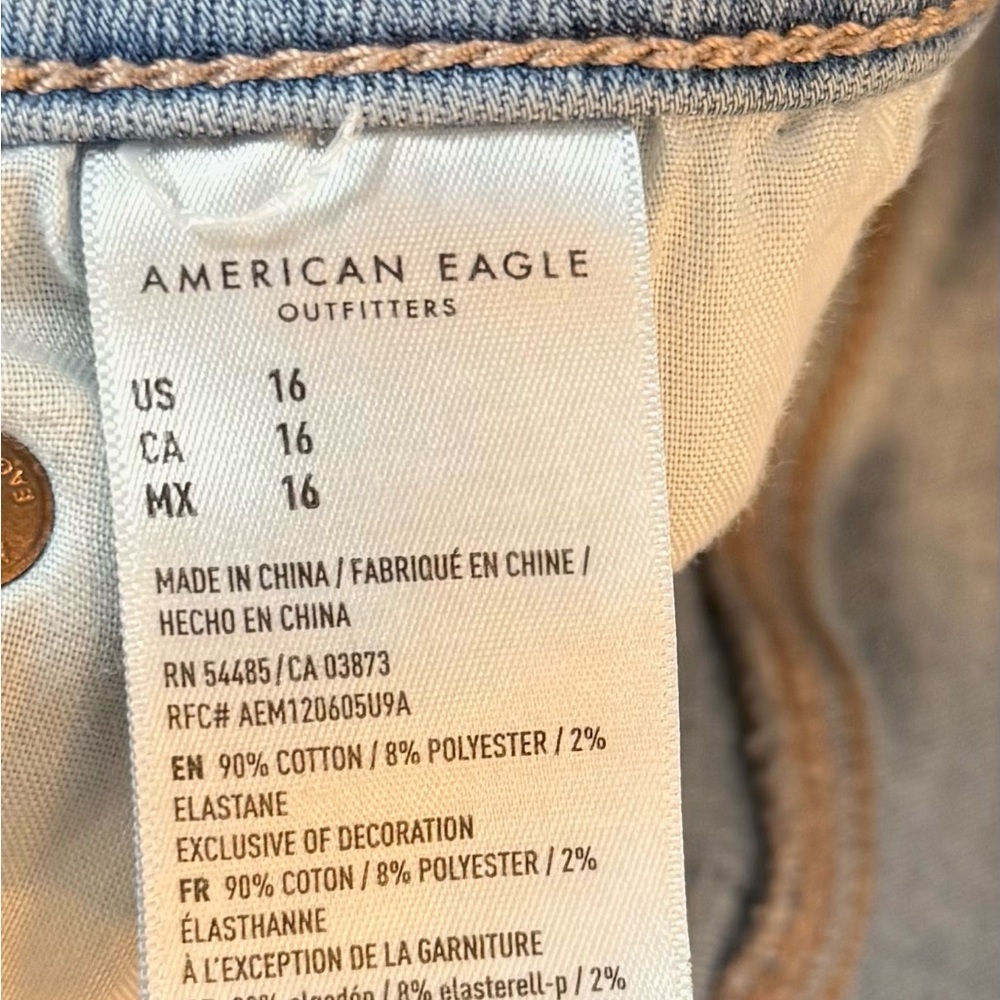 American Eagle Outfitters Blue Jean Shorts - Picture 8 of 13